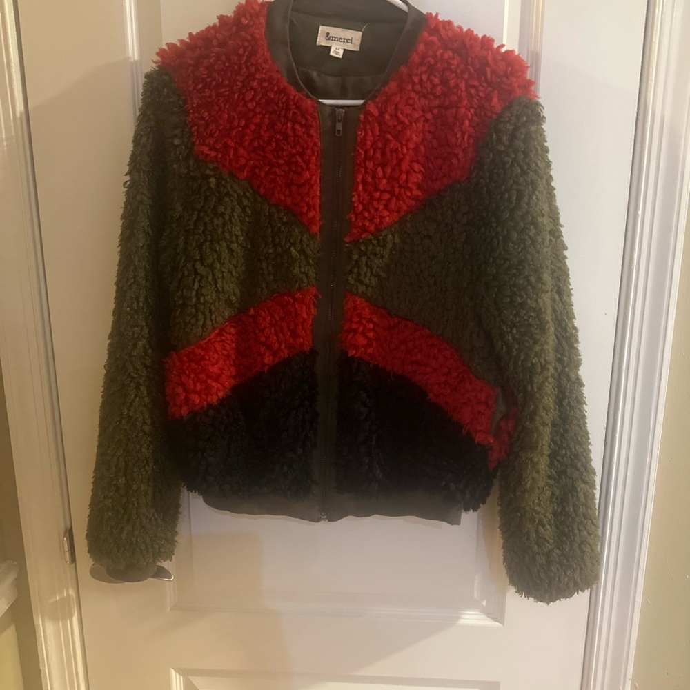 Colorful Sherpa Jacket